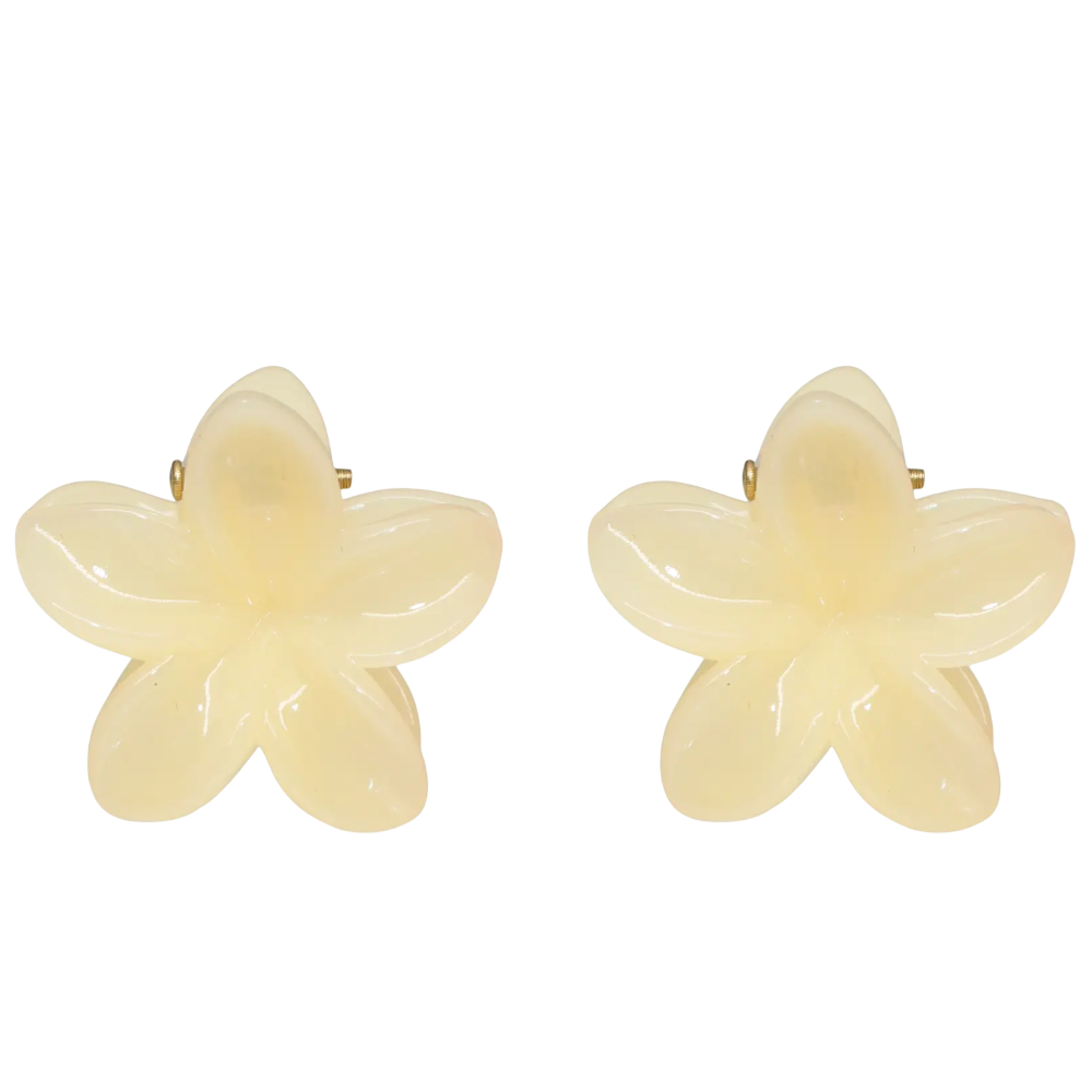 EMI JAY Baby Super Bloom Clip Set in Jelly Lemon - Набір крабиків "Jelly Lemon"